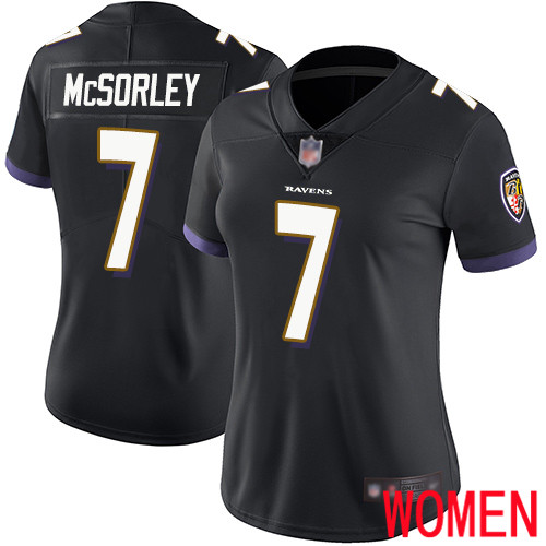 Baltimore Ravens Limited Black Women Trace McSorley Alternate Jersey NFL Football 7 Vapor Untouchable